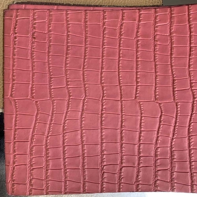 TGKELL ความหนา 3mm Full Grain Leather Fabric Sheet Bovine Split Finished