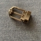 TGKELL 3 In 1 Belt Buckle Fittings ทองเหลืองอลูมิเนียม Auto Turning Clip Pin