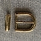 TGKELL 3 In 1 Belt Buckle Fittings ทองเหลืองอลูมิเนียม Auto Turning Clip Pin